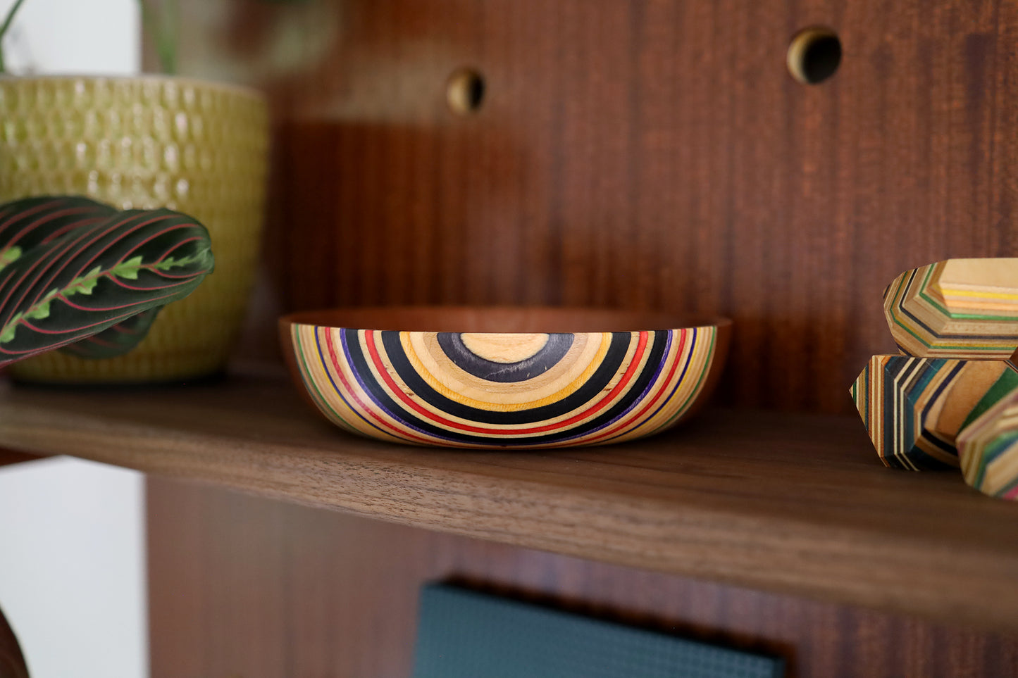 SKATEBOARD & SAPELE ART BOWL