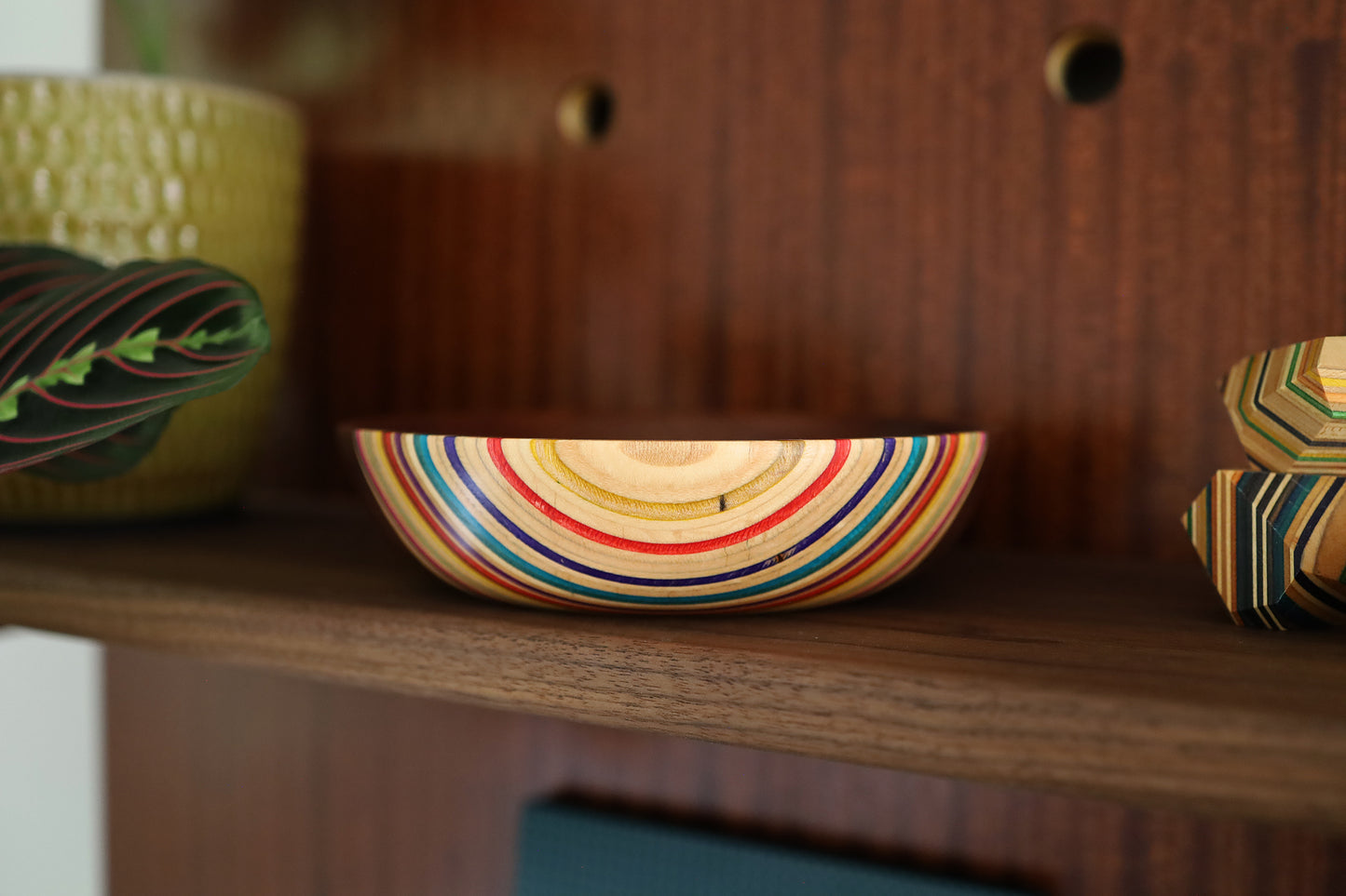 SKATEBOARD & SAPELE ART BOWL