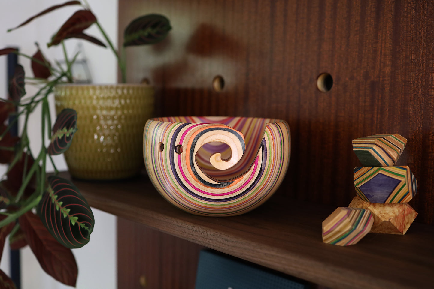 SKATEBOARD KNITTING BOWL #5