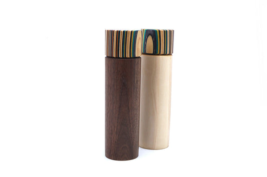 SKATEBOARD SALT & PEPPER MILL SET