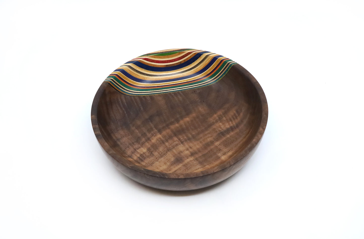 SKATEBOARD & WALNUT VALET DISH