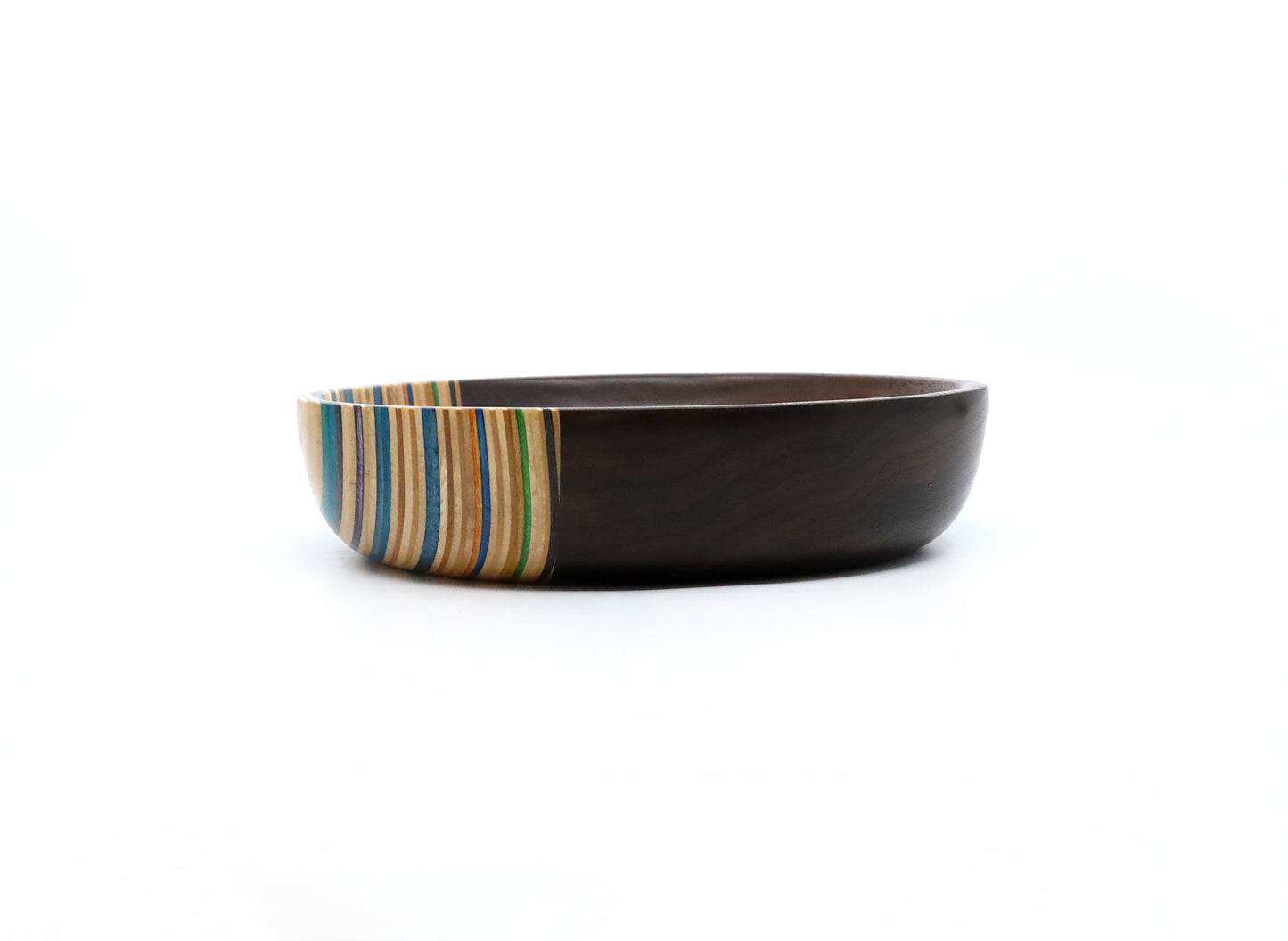 SKATEBOARD & WALNUT VALET DISH