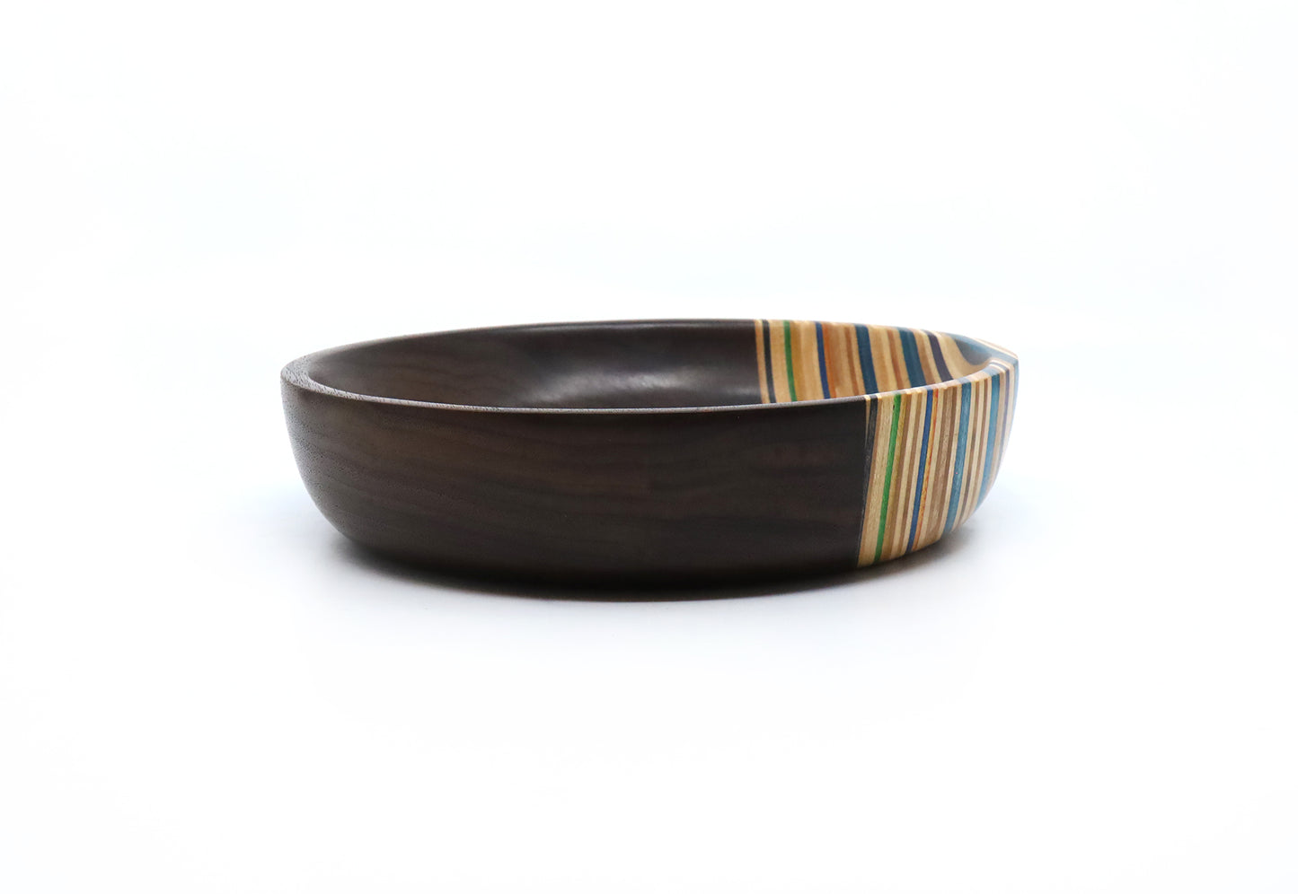 SKATEBOARD & WALNUT VALET DISH