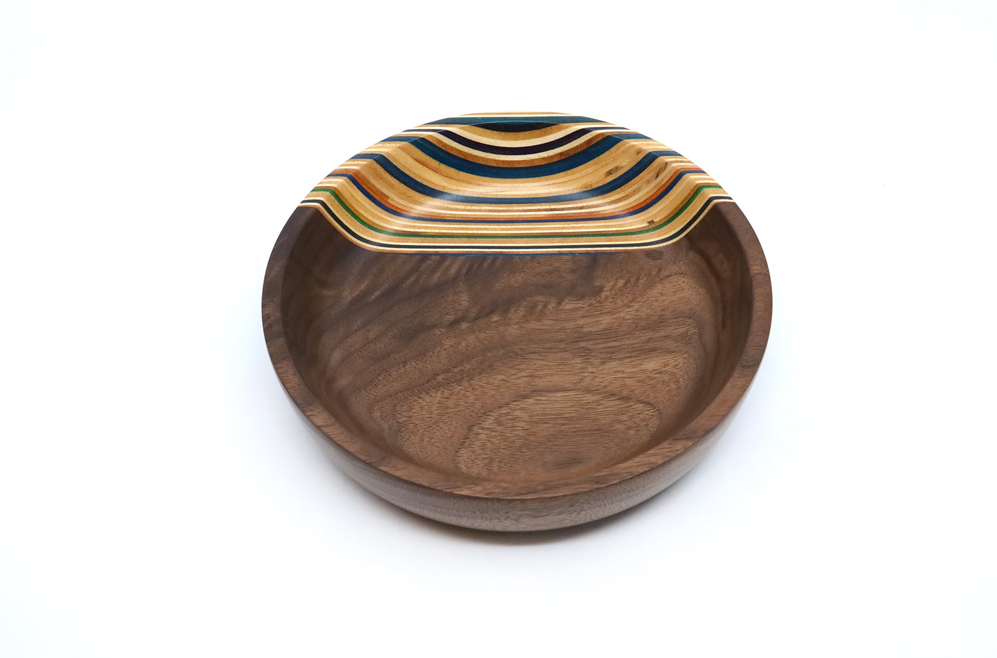 SKATEBOARD & WALNUT VALET DISH