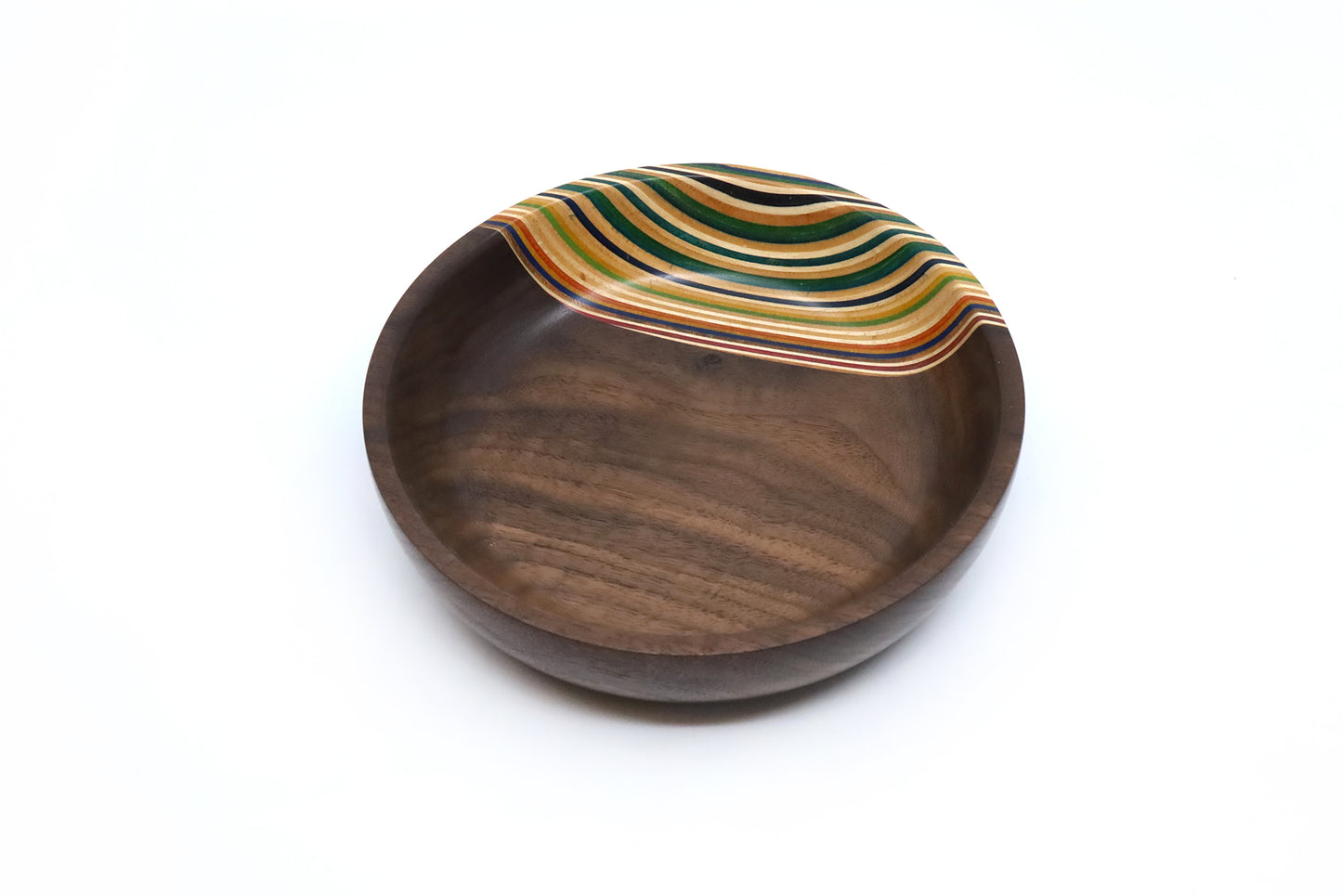 SKATEBOARD & WALNUT VALET DISH