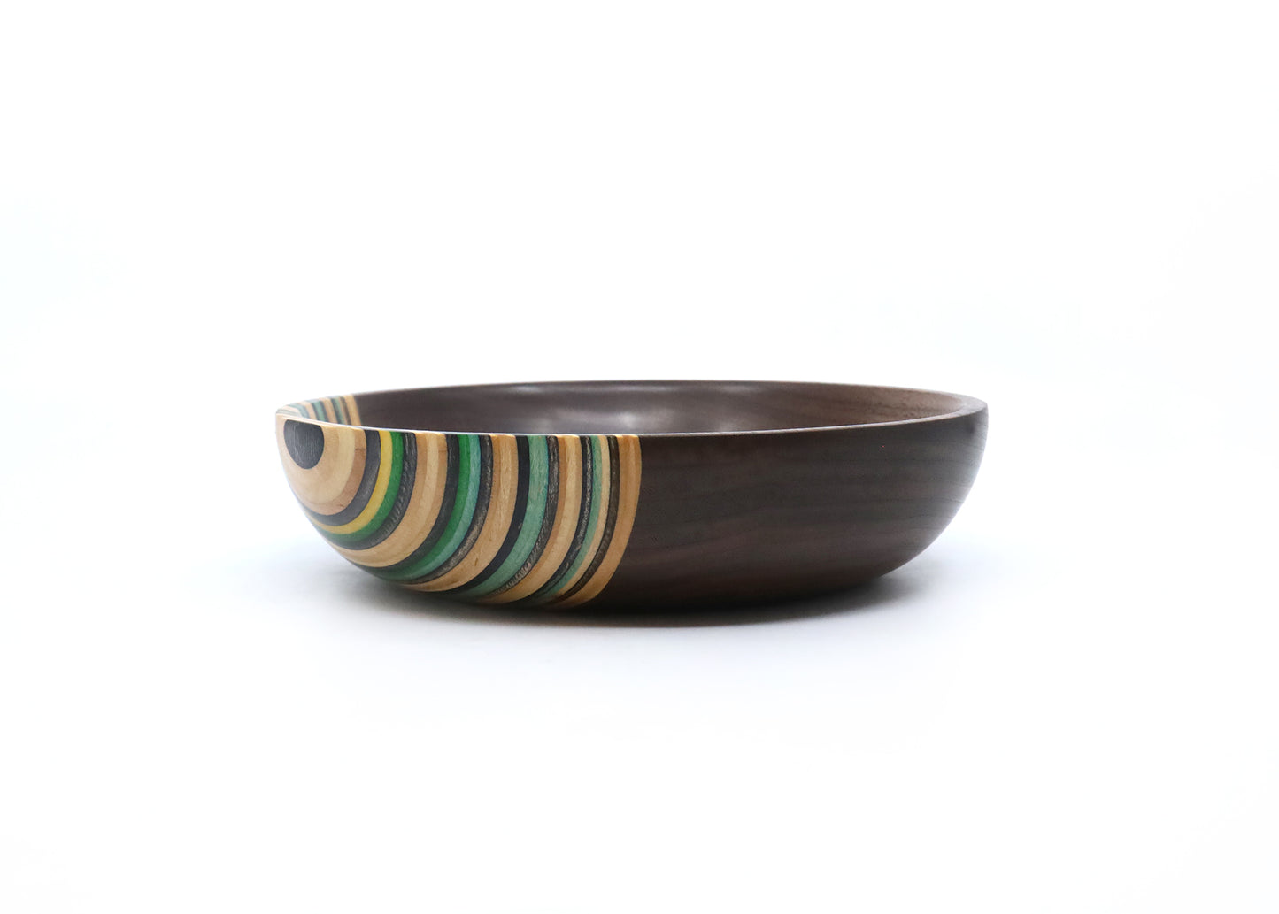SKATEBOARD & WALNUT VALET DISH