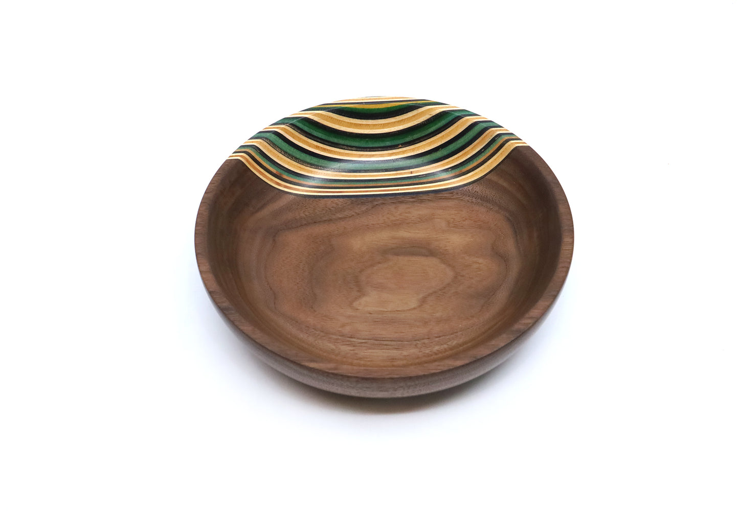 SKATEBOARD & WALNUT VALET DISH