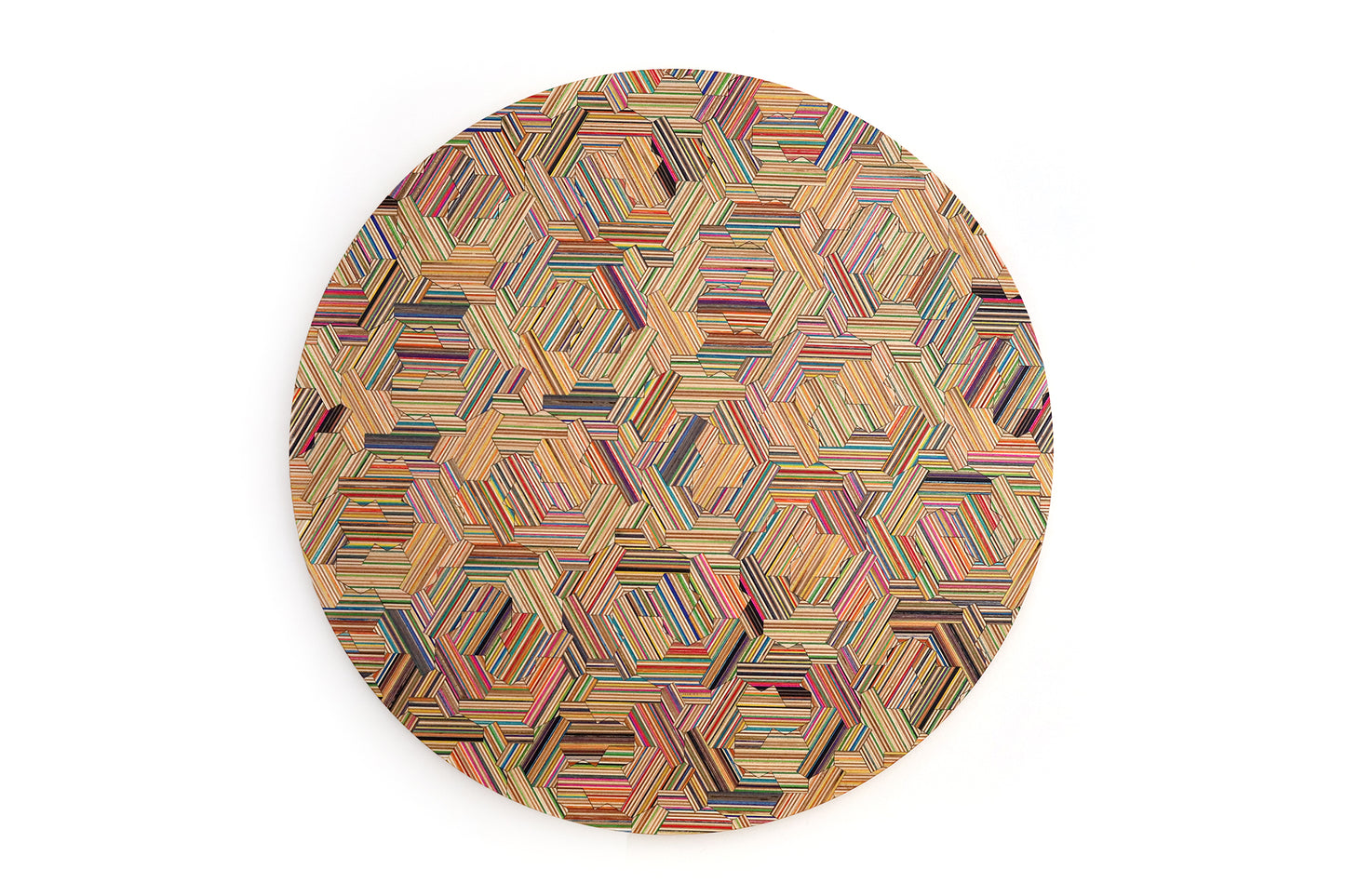 'HATS' CIRCULAR WALL ART