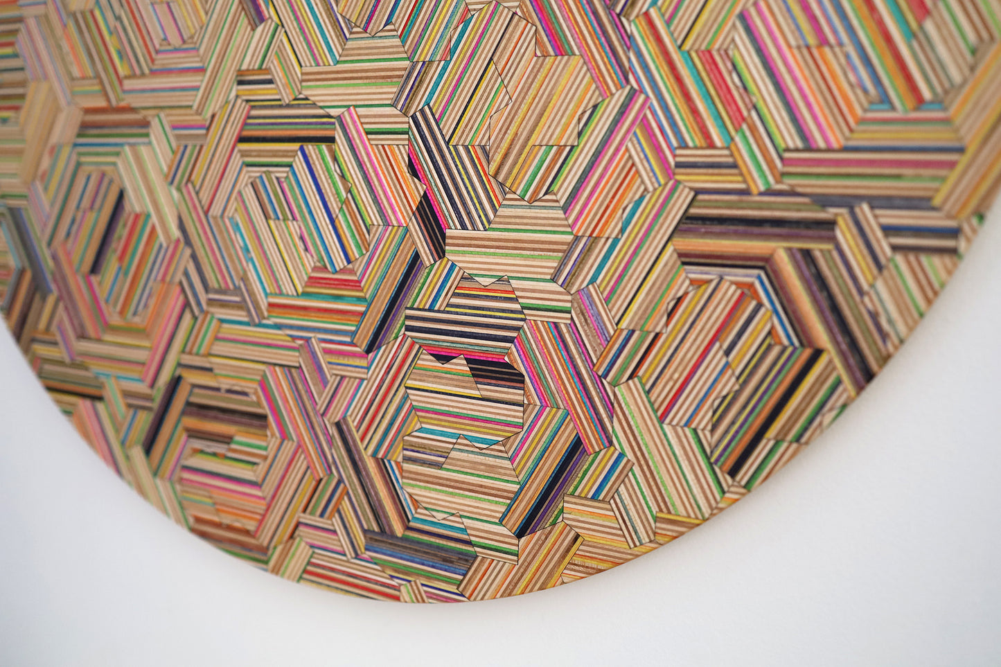 'HATS' CIRCULAR WALL ART