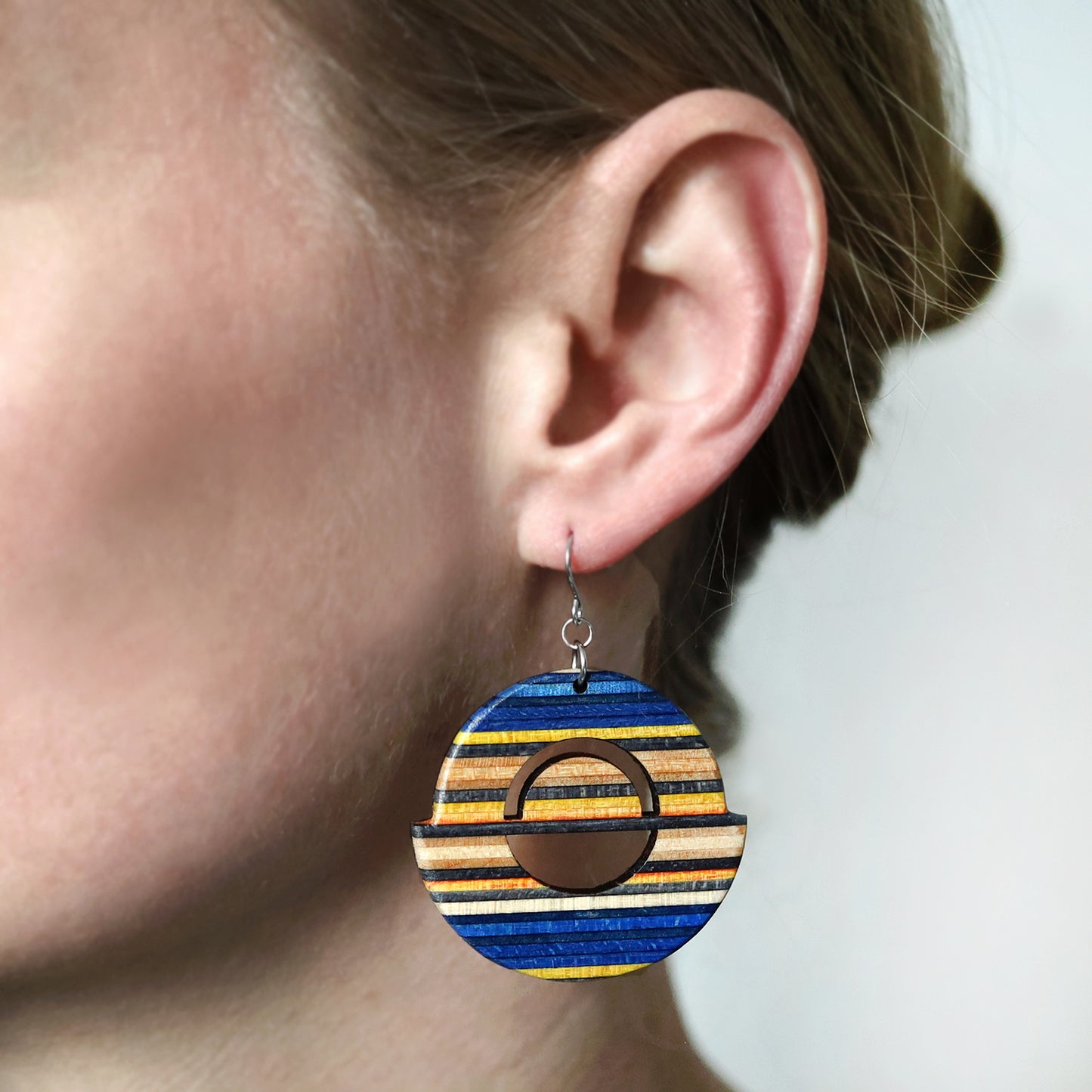 'ROUNDBOIS' DANGLE EARRINGS