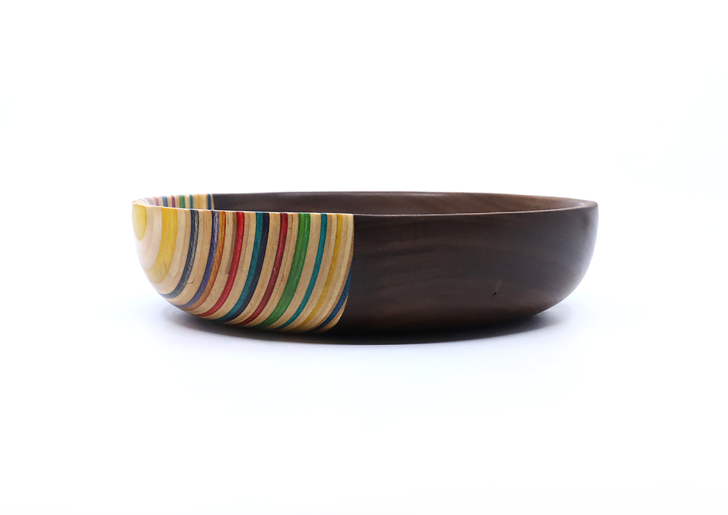 SKATEBOARD & WALNUT VALET DISH