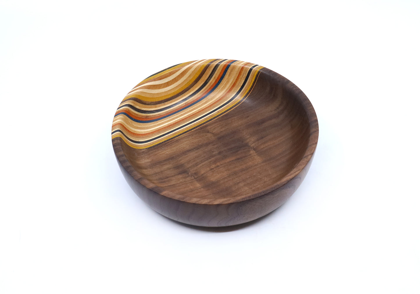 SKATEBOARD & WALNUT VALET DISH
