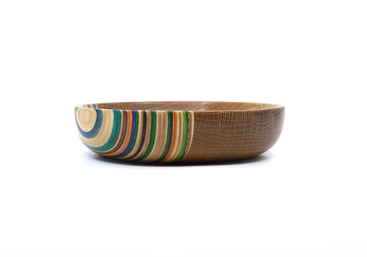 SKATEBOARD & OAK VALET DISH