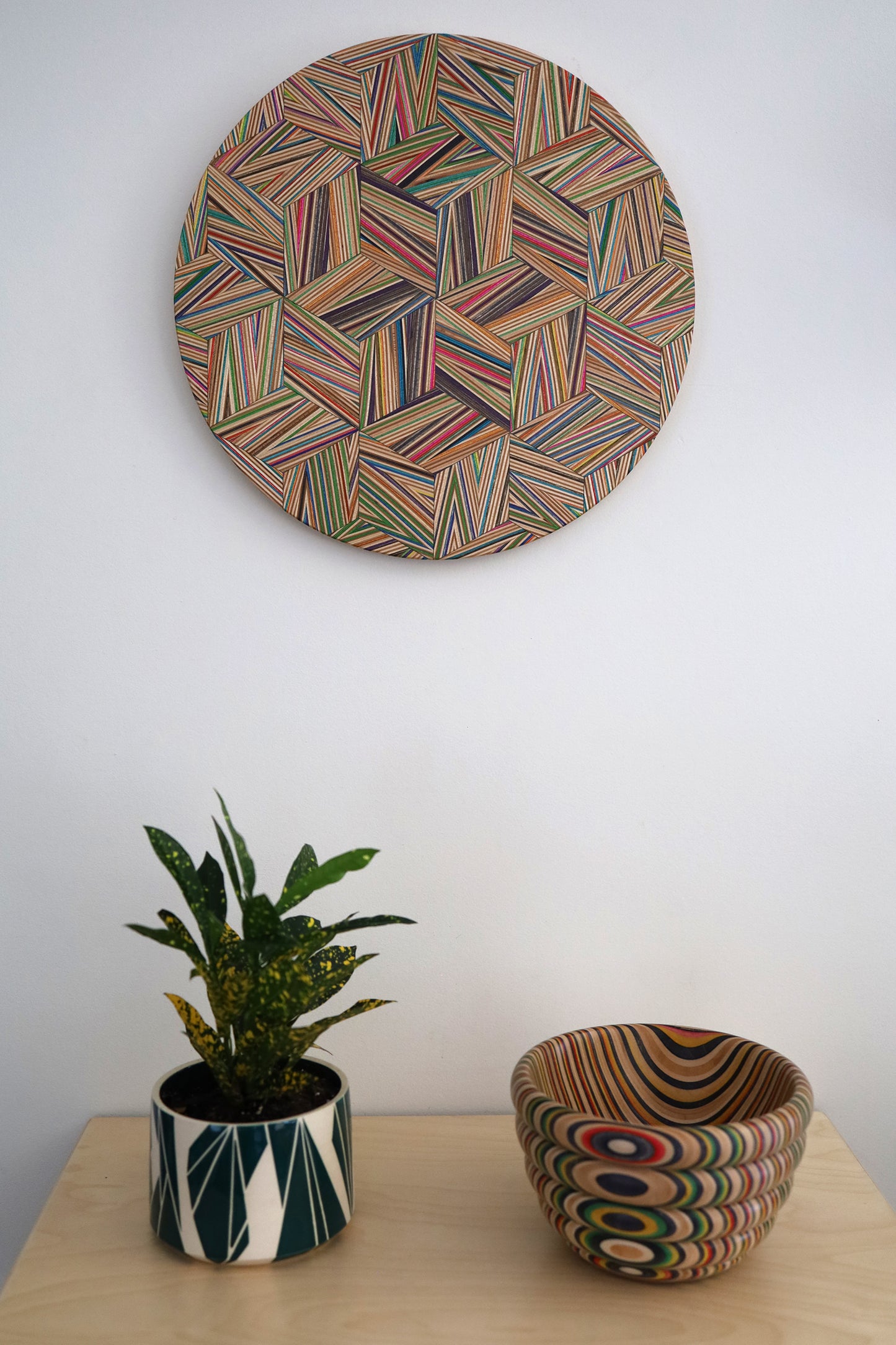 CIRCULAR GEOMETRIC WALL ART