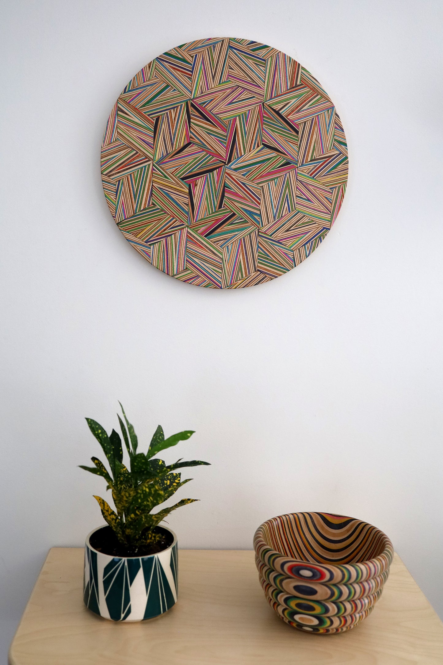 CIRCULAR GEOMETRIC WALL ART