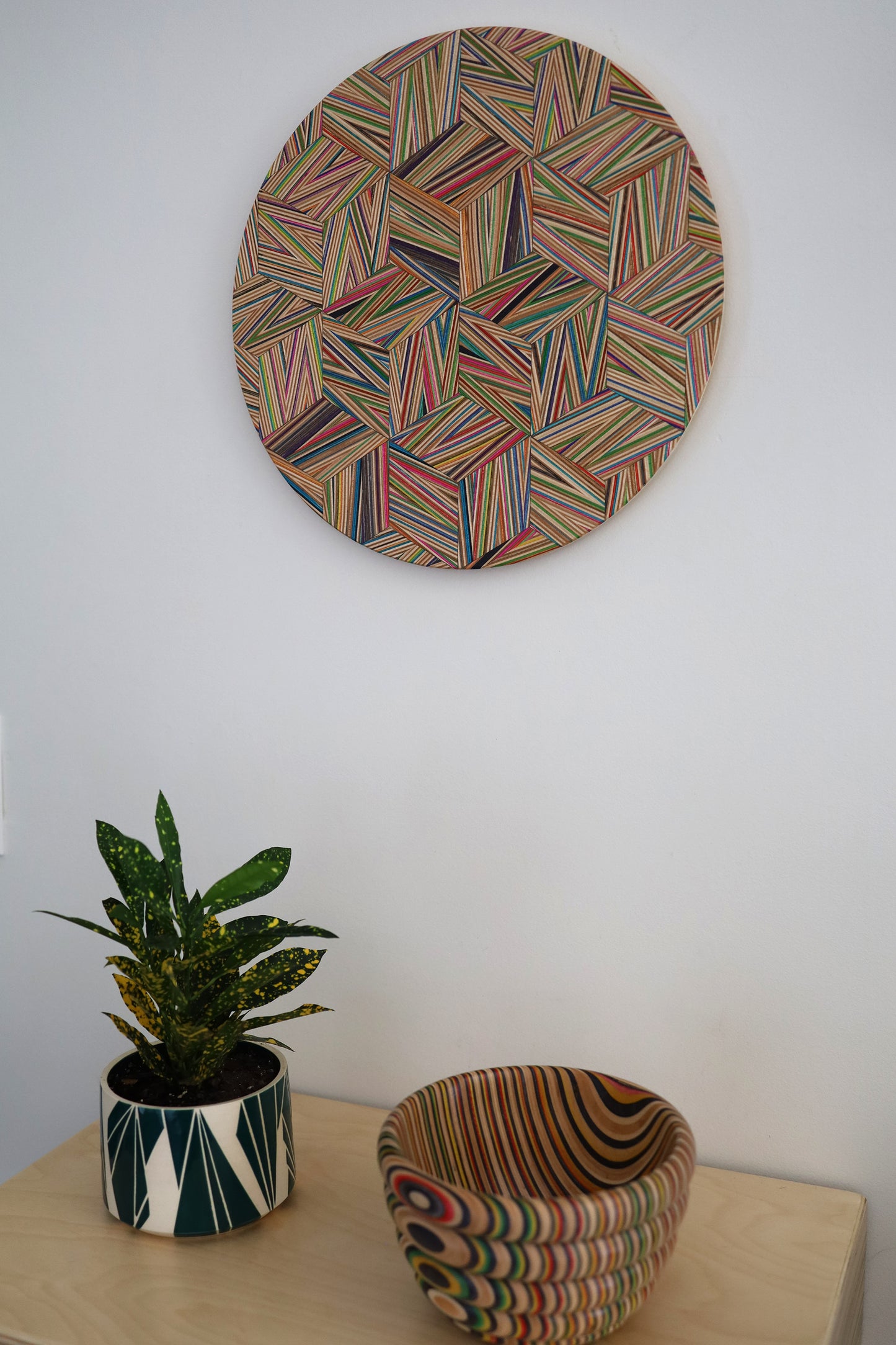 CIRCULAR GEOMETRIC WALL ART