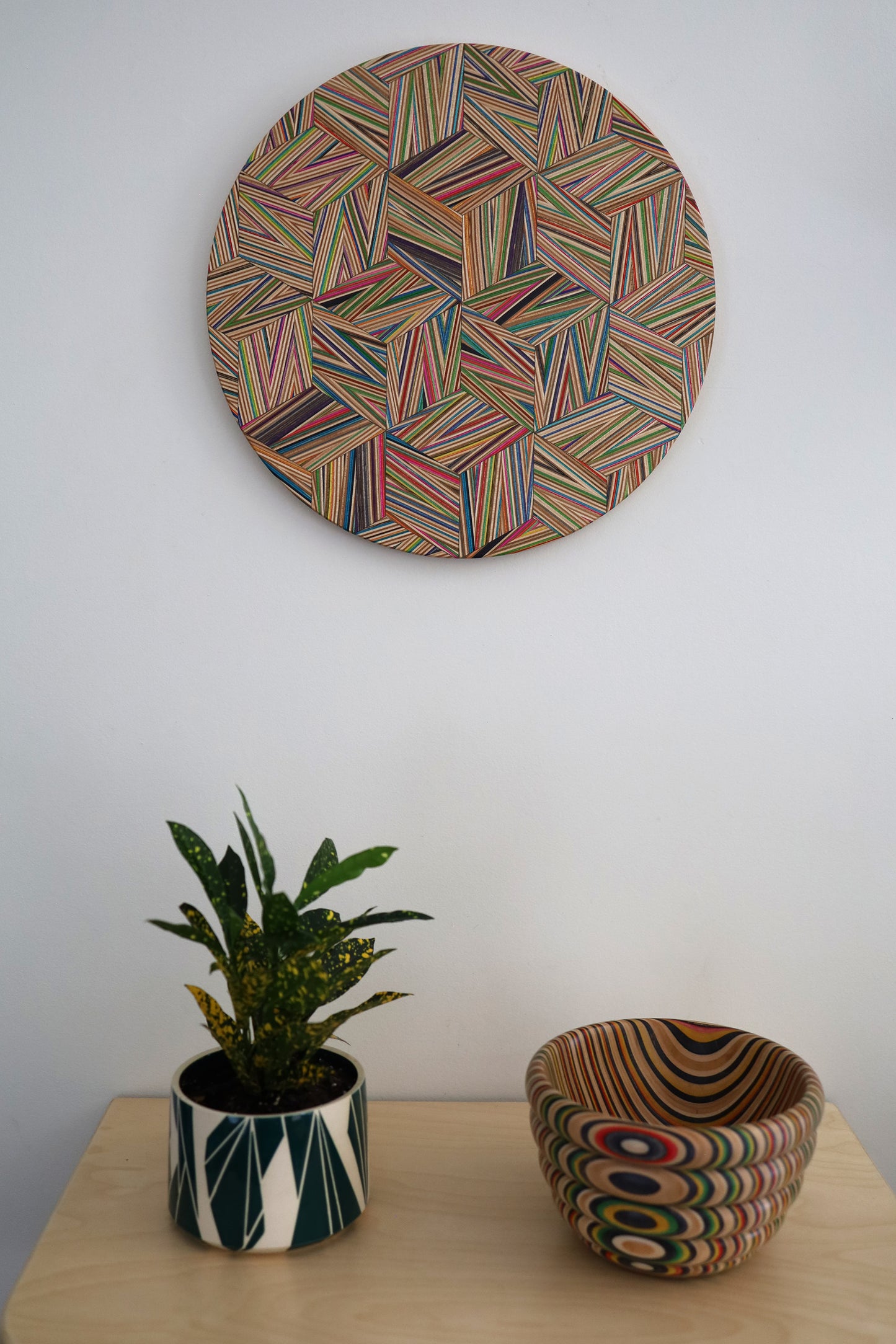 CIRCULAR GEOMETRIC WALL ART