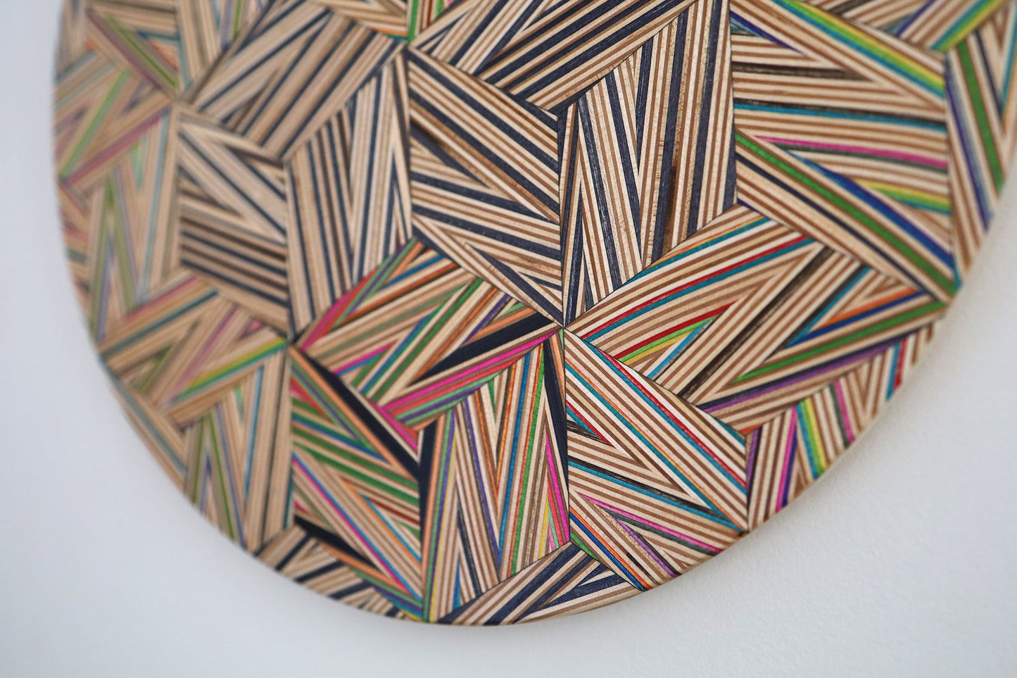 ZIGZAG CIRCULAR WALL ART