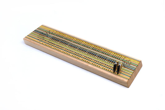 SKATEBOARD CRIBBAGE BOARD