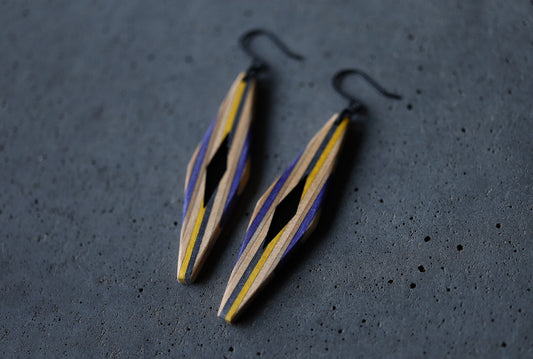 RHOMBUS DANGLE EARRINGS