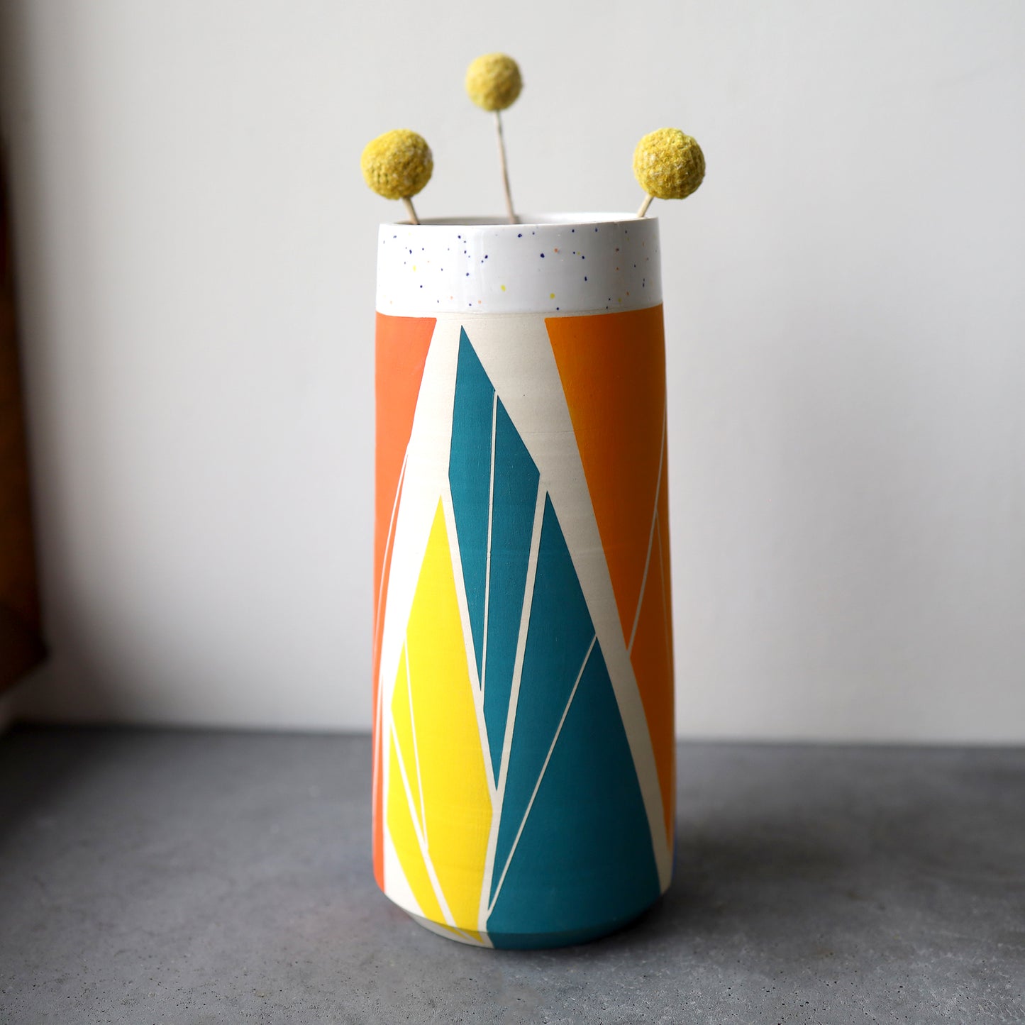 CERAMIC VASE #F