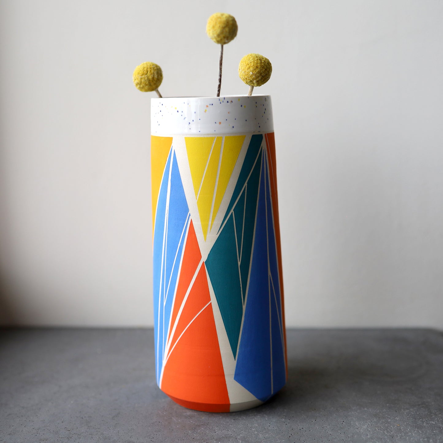 CERAMIC VASE #F