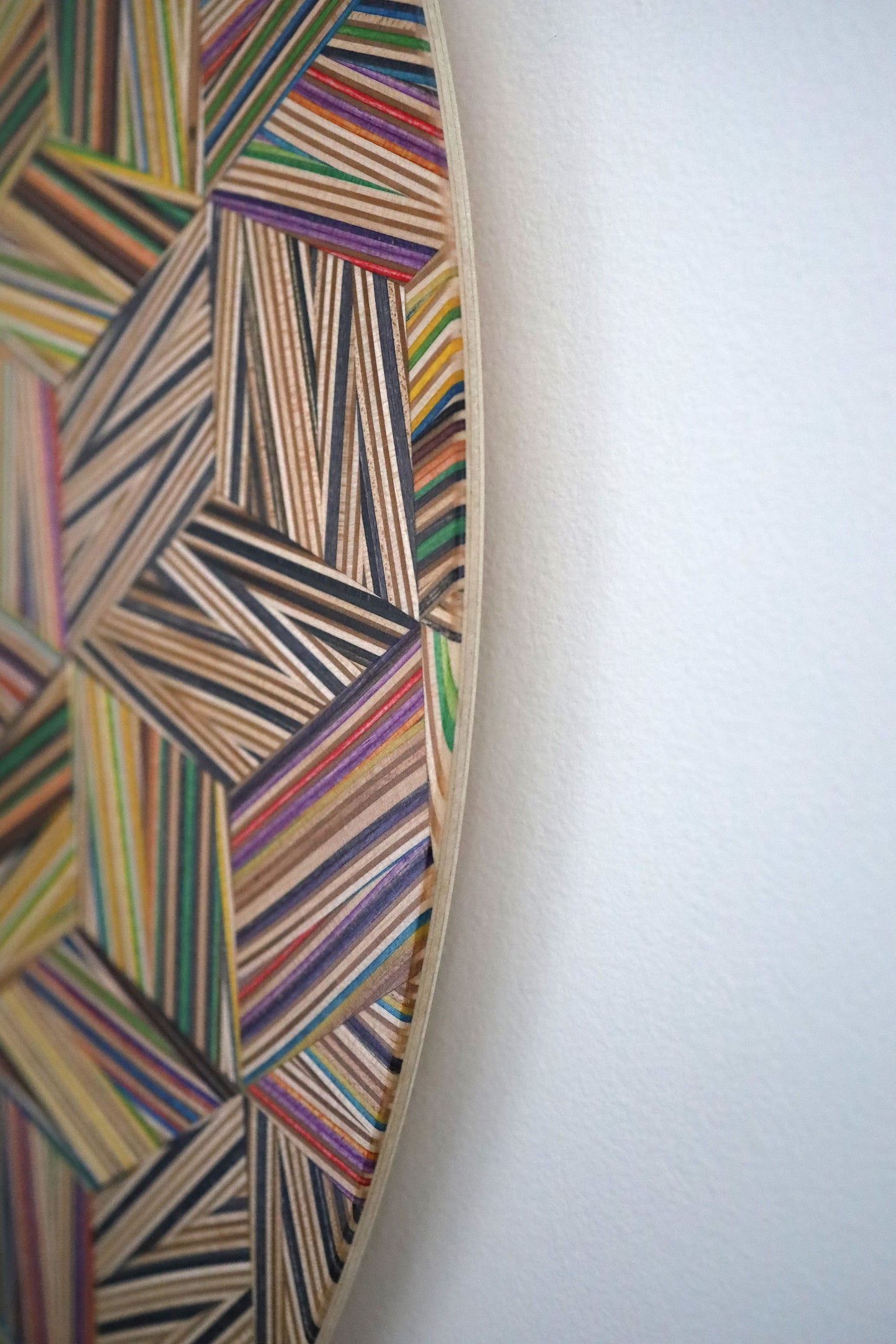 ZIGZAG CIRCULAR WALL ART