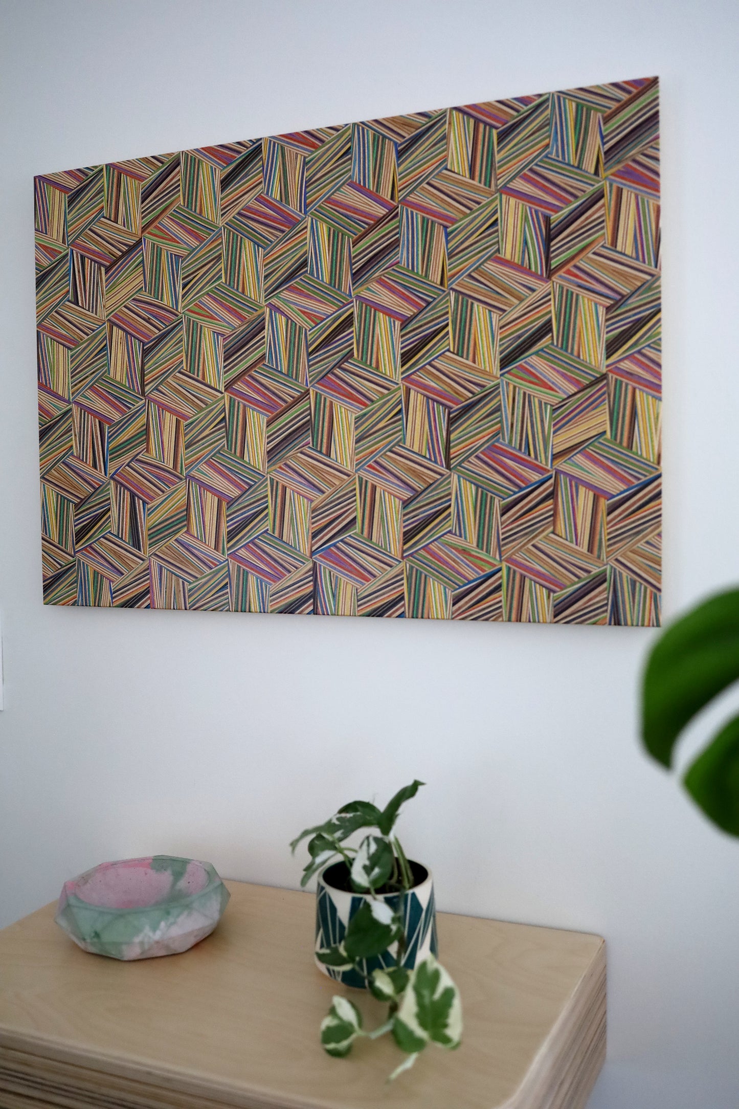 ZIGZAG WALL ART