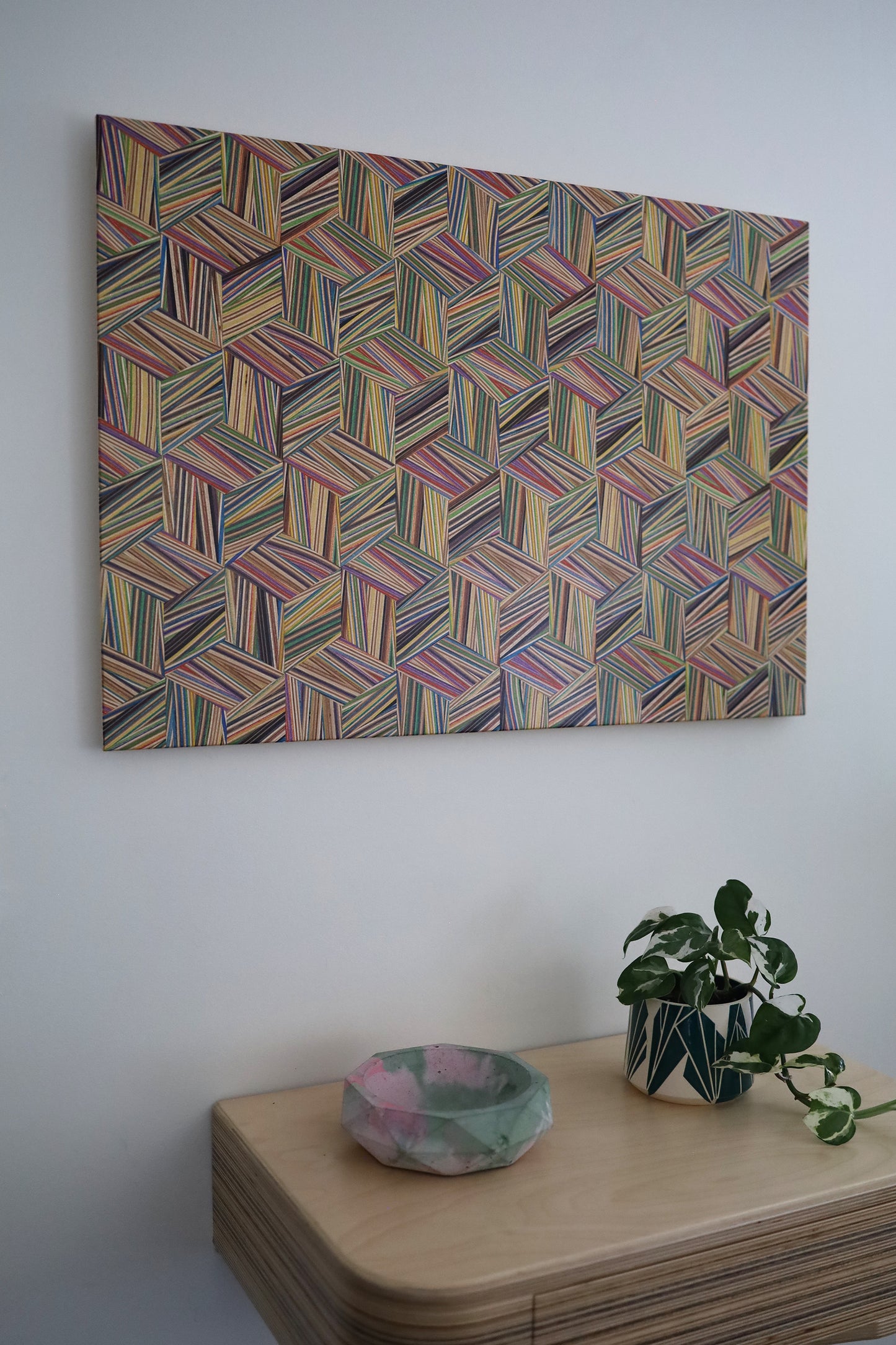 ZIGZAG WALL ART