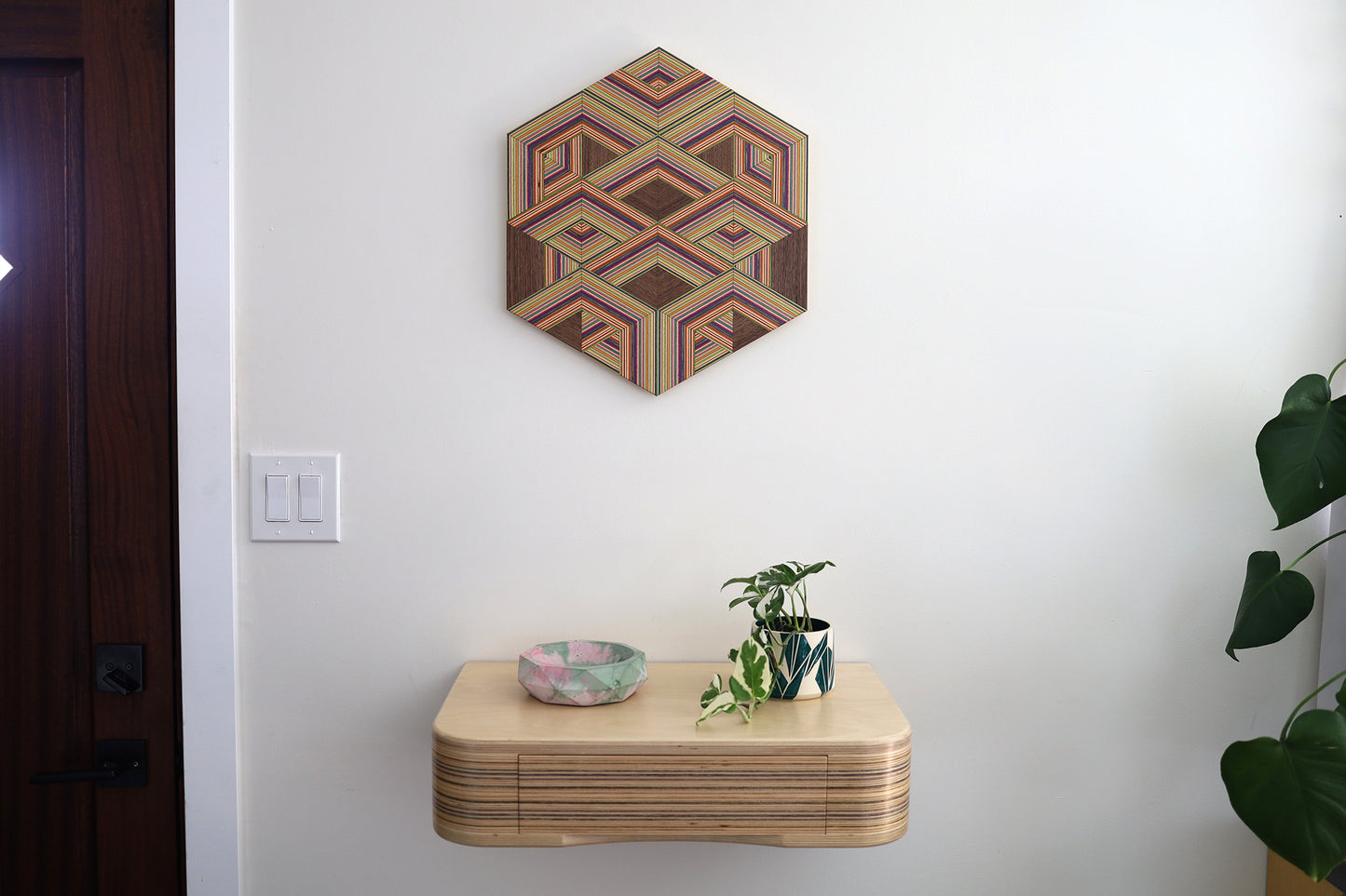 HEXAGON WALL ART