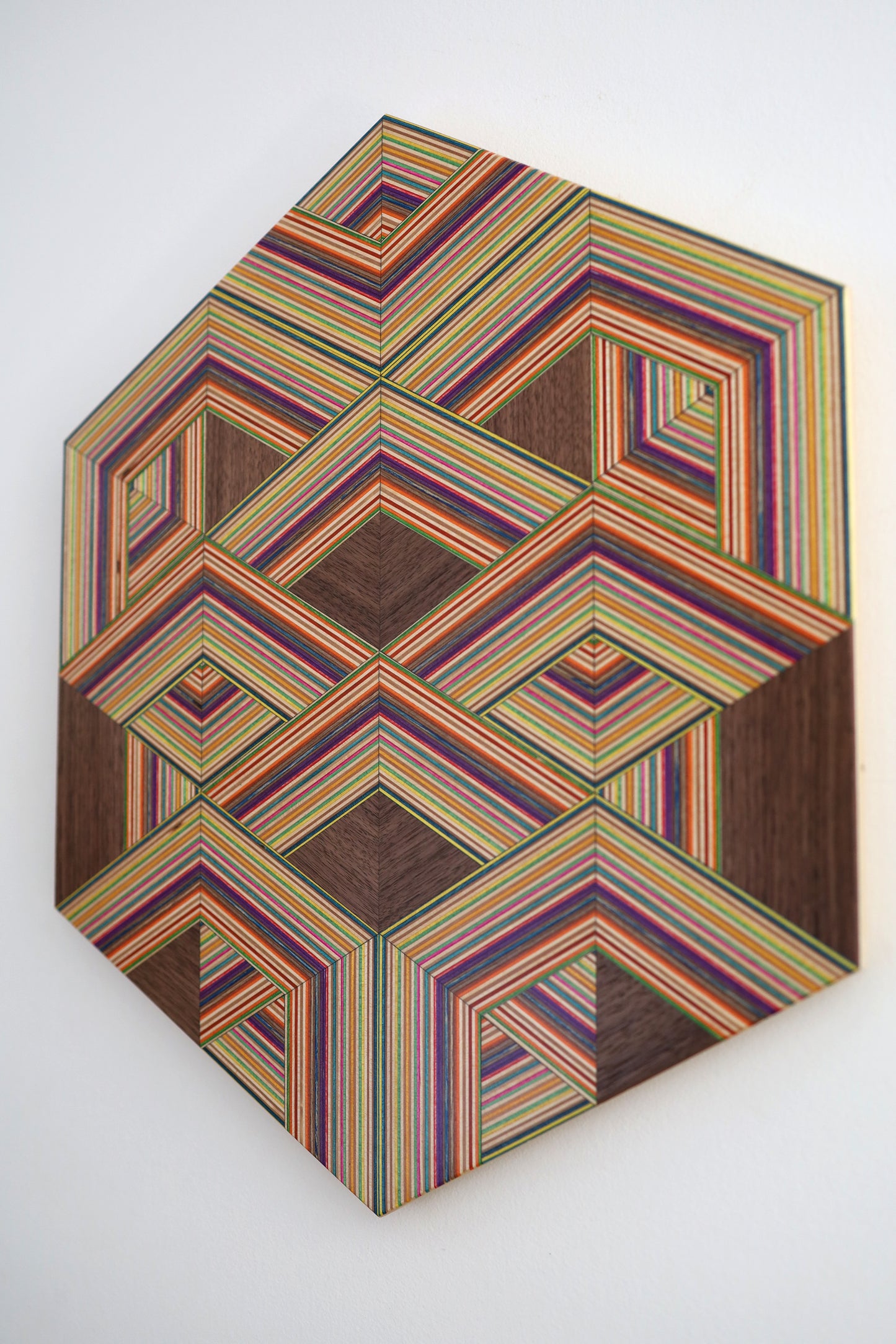 HEXAGON WALL ART