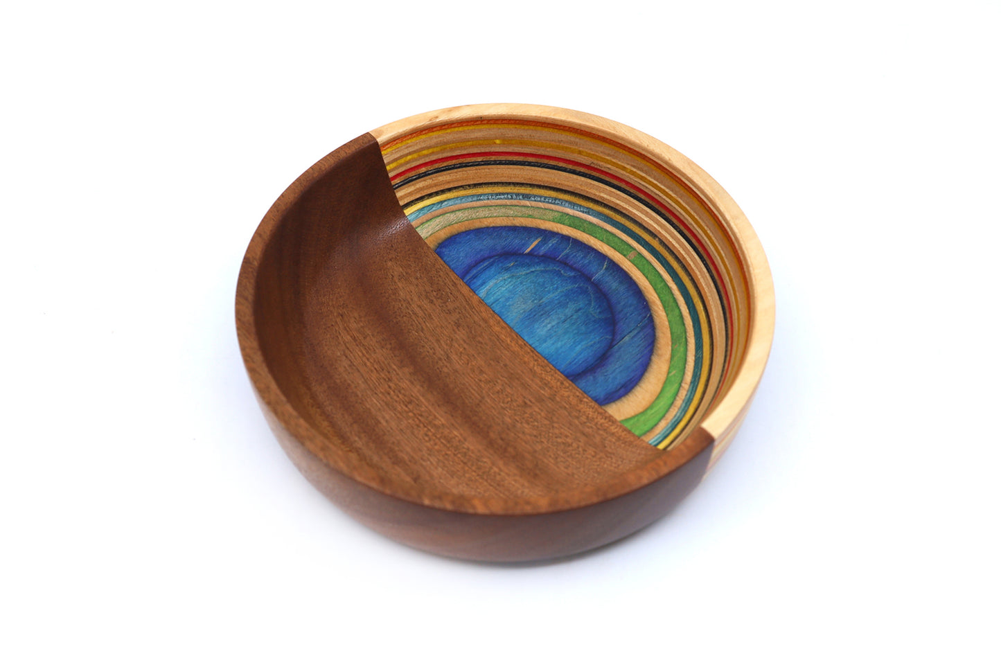 SKATEBOARD & SAPELE VALET DISH