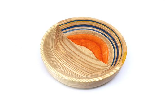 SKATEBOARD & ASH ART BOWL