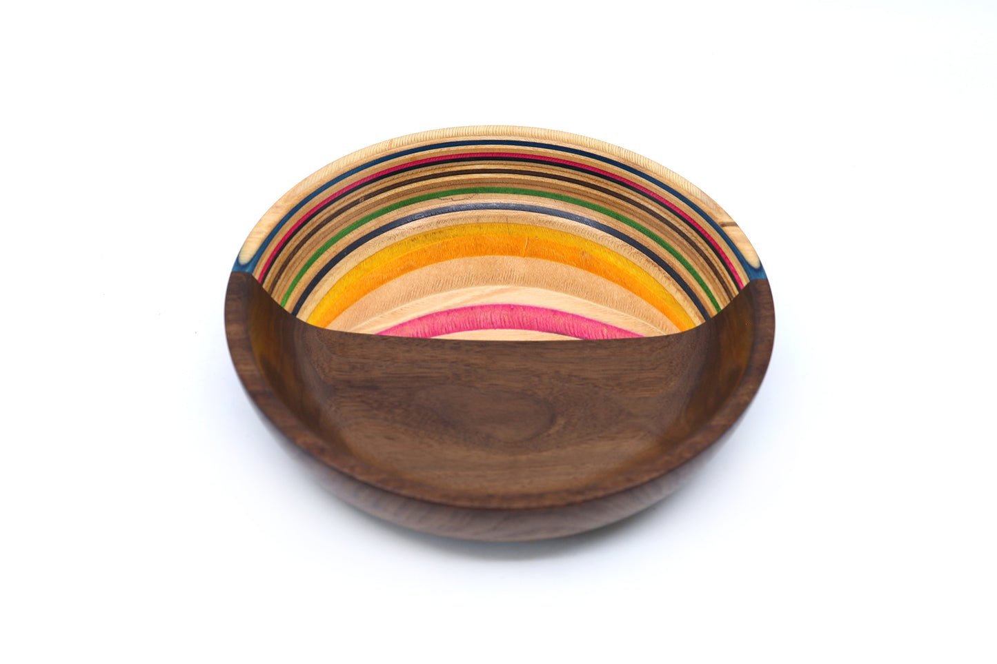SKATEBOARD & WALNUT VALET DISH