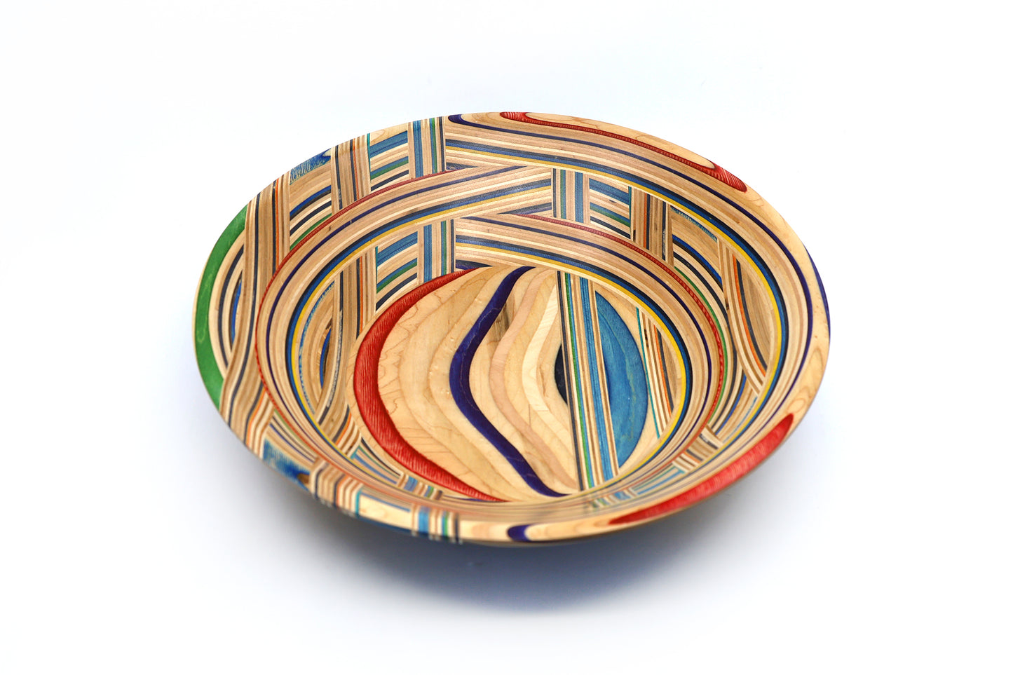 LARGE 'WEAVE' SKATEBOARD ART BOWL
