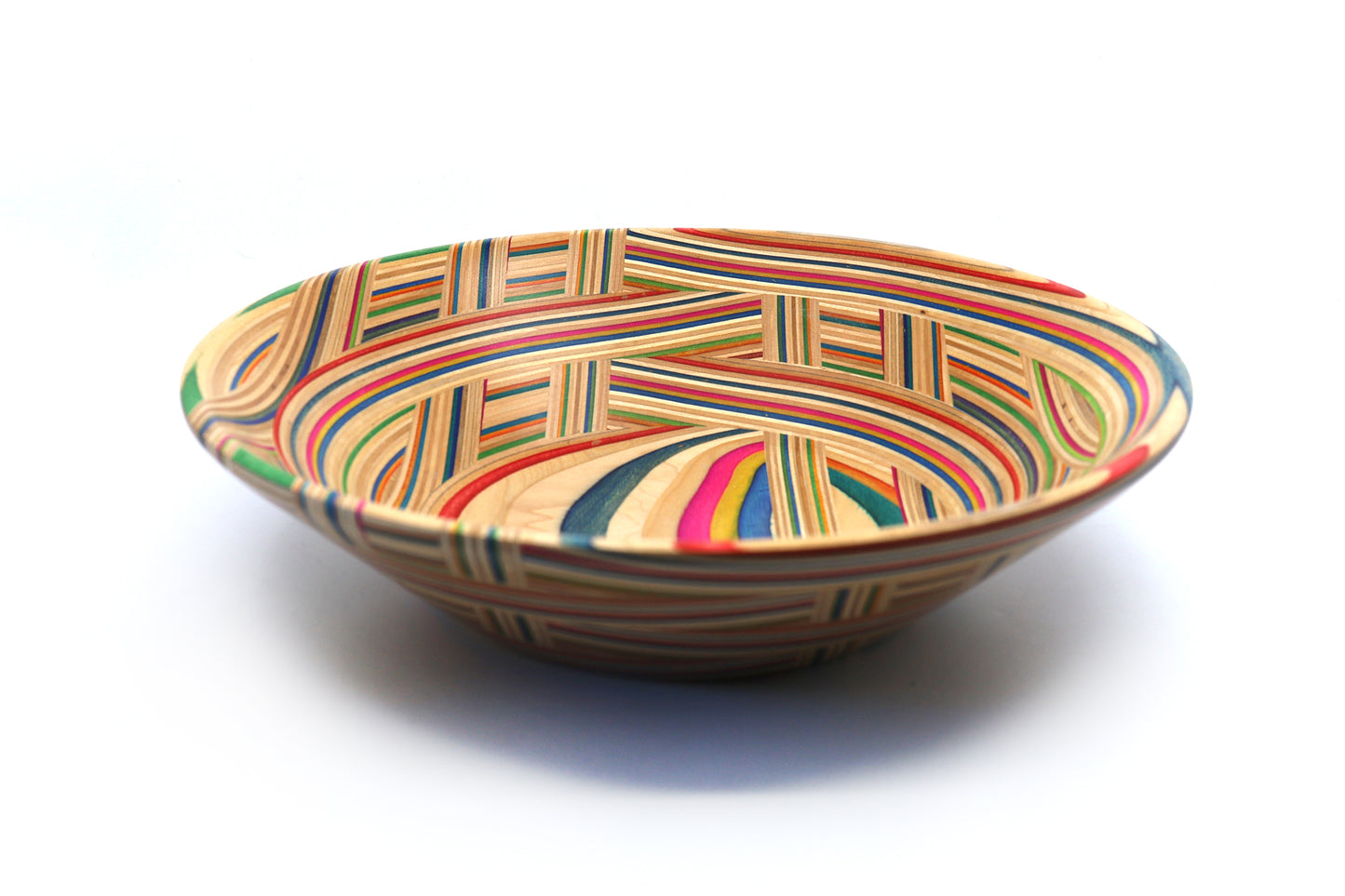 LARGE 'WEAVE' SKATEBOARD ART BOWL