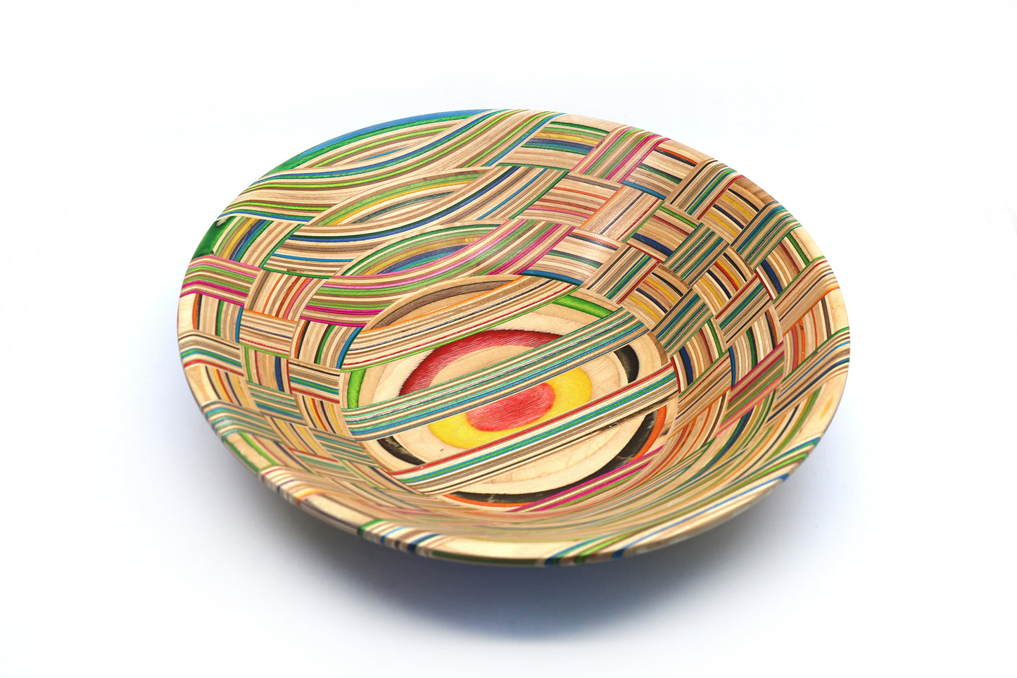 LARGE 'WEAVE' SKATEBOARD ART BOWL