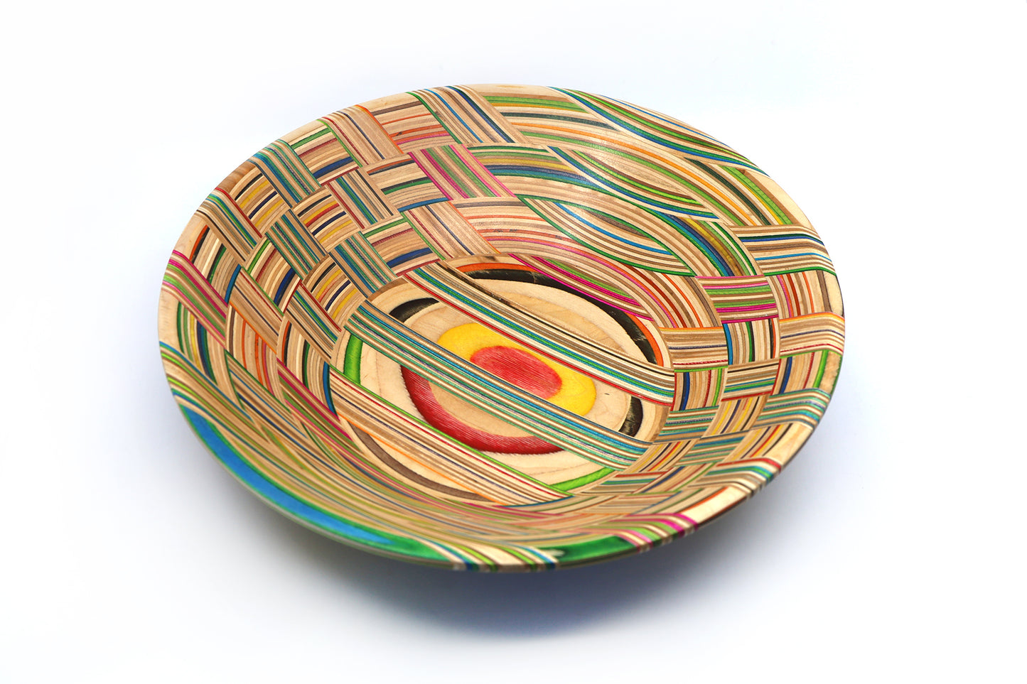 LARGE 'WEAVE' SKATEBOARD ART BOWL