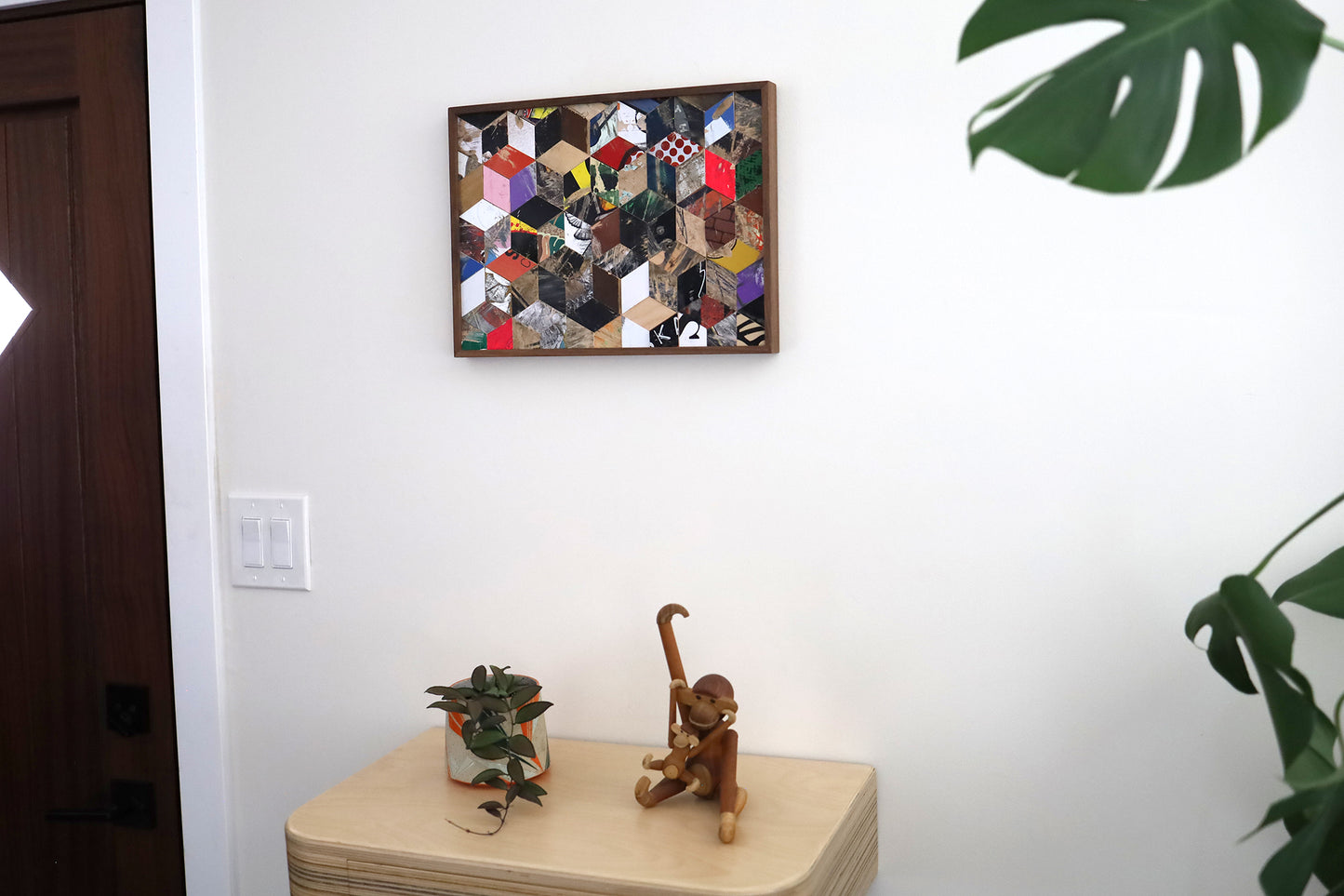GRAPHIC MOSAIC WALL ART