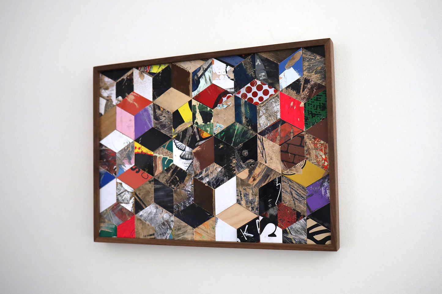 GRAPHIC MOSAIC WALL ART