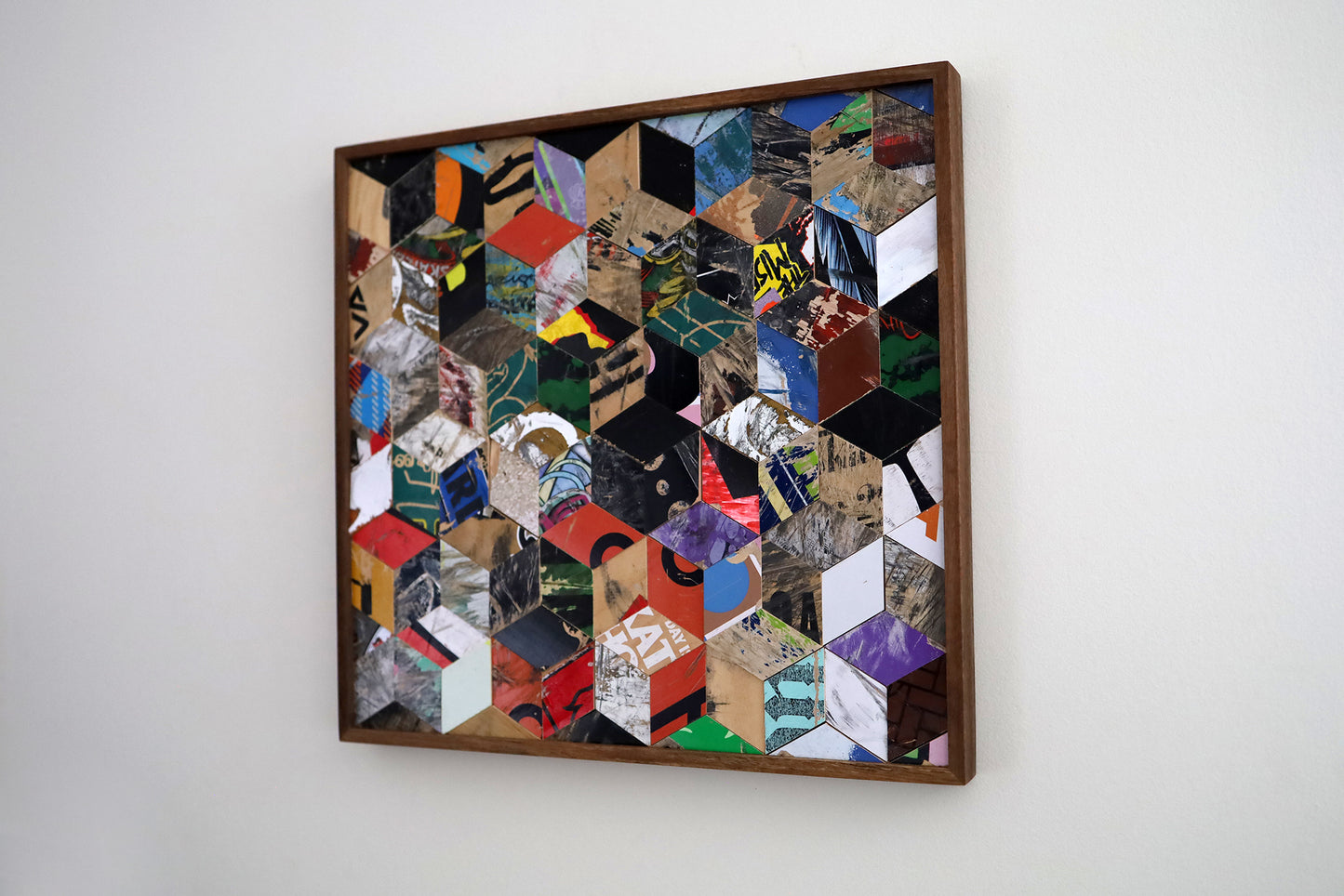 GRAPHIC MOSAIC WALL ART