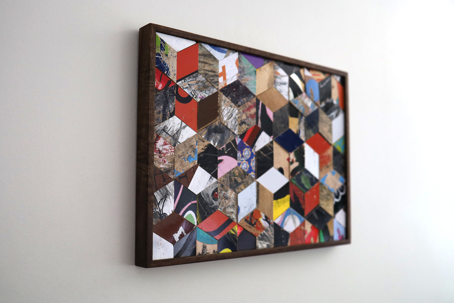 GRAPHIC MOSAIC WALL ART