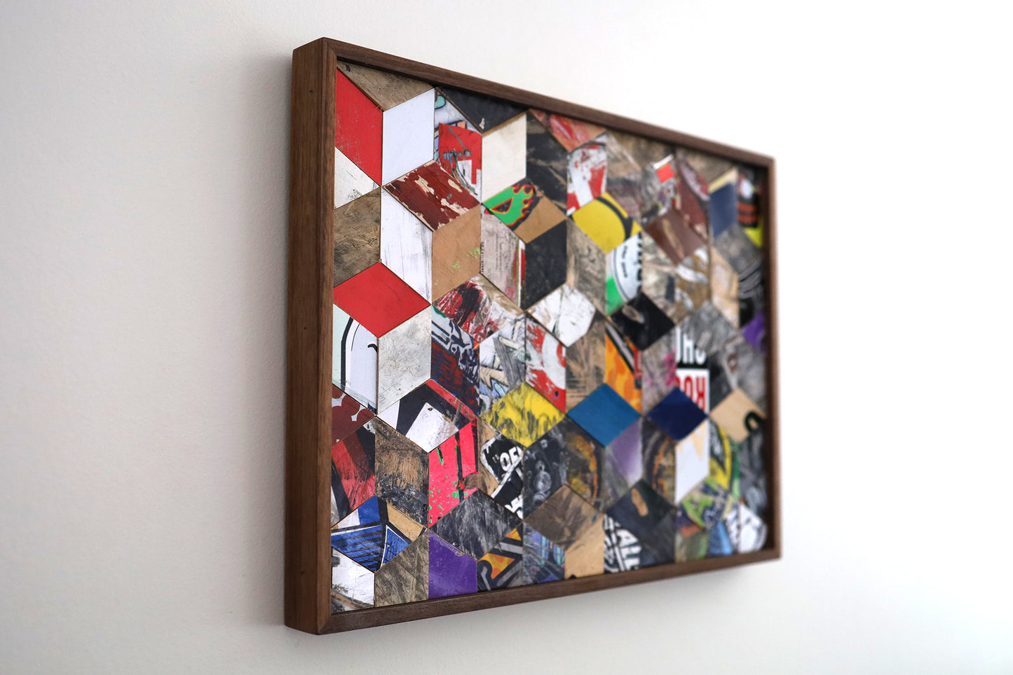 GRAPHIC MOSAIC WALL ART