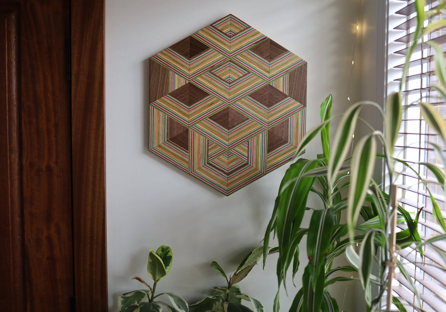 HEXAGON WALL ART