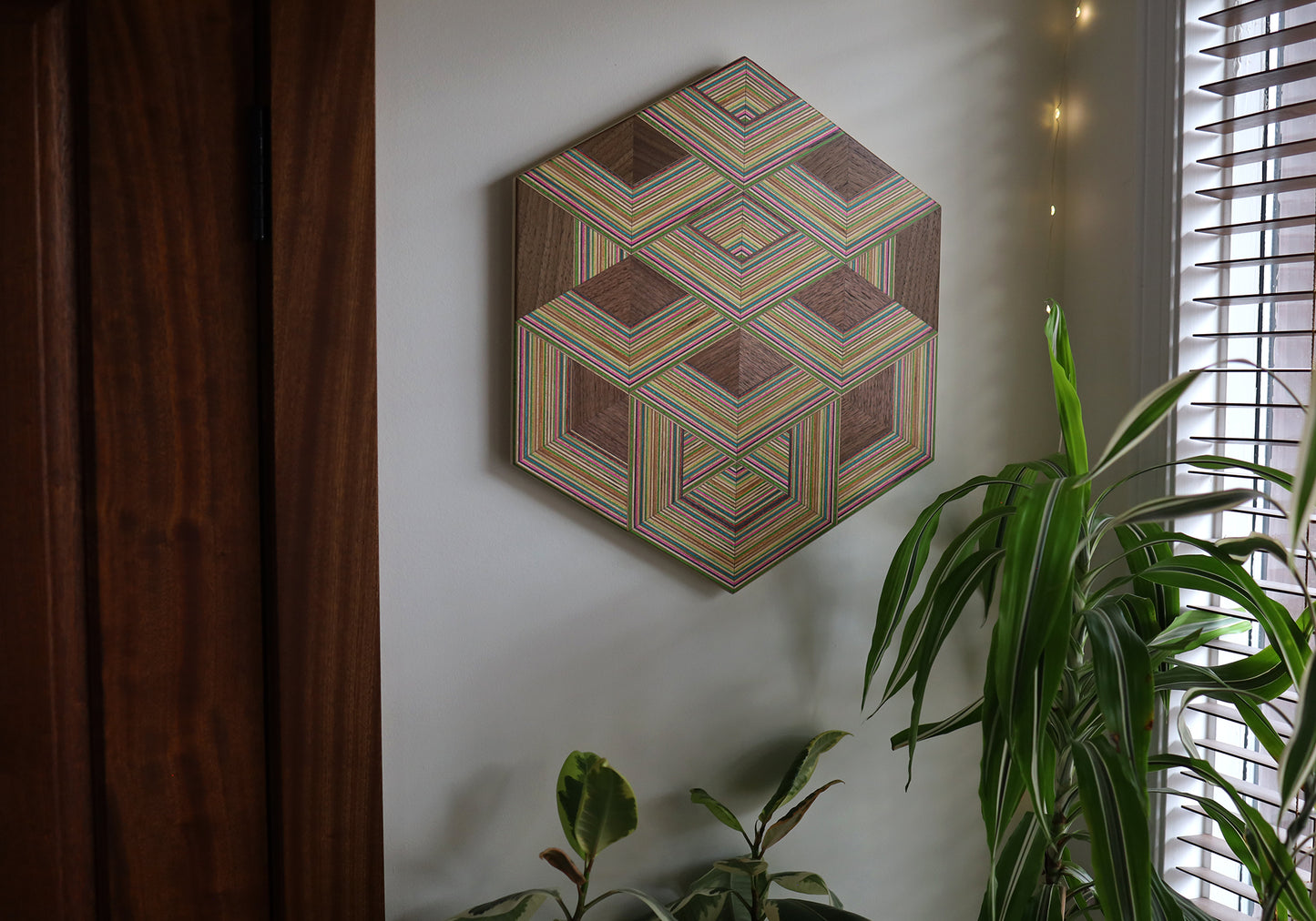 HEXAGON WALL ART
