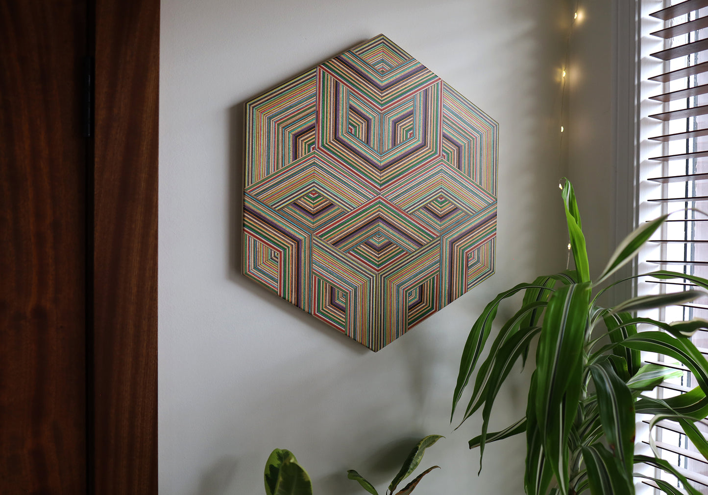 HEXAGON WALL ART
