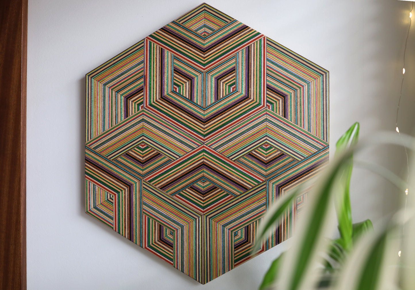 HEXAGON WALL ART
