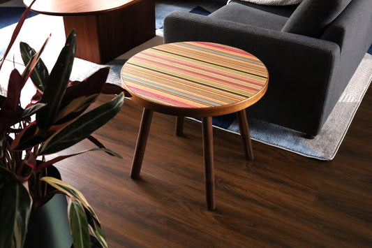 ‘XY’ ROUND END TABLE