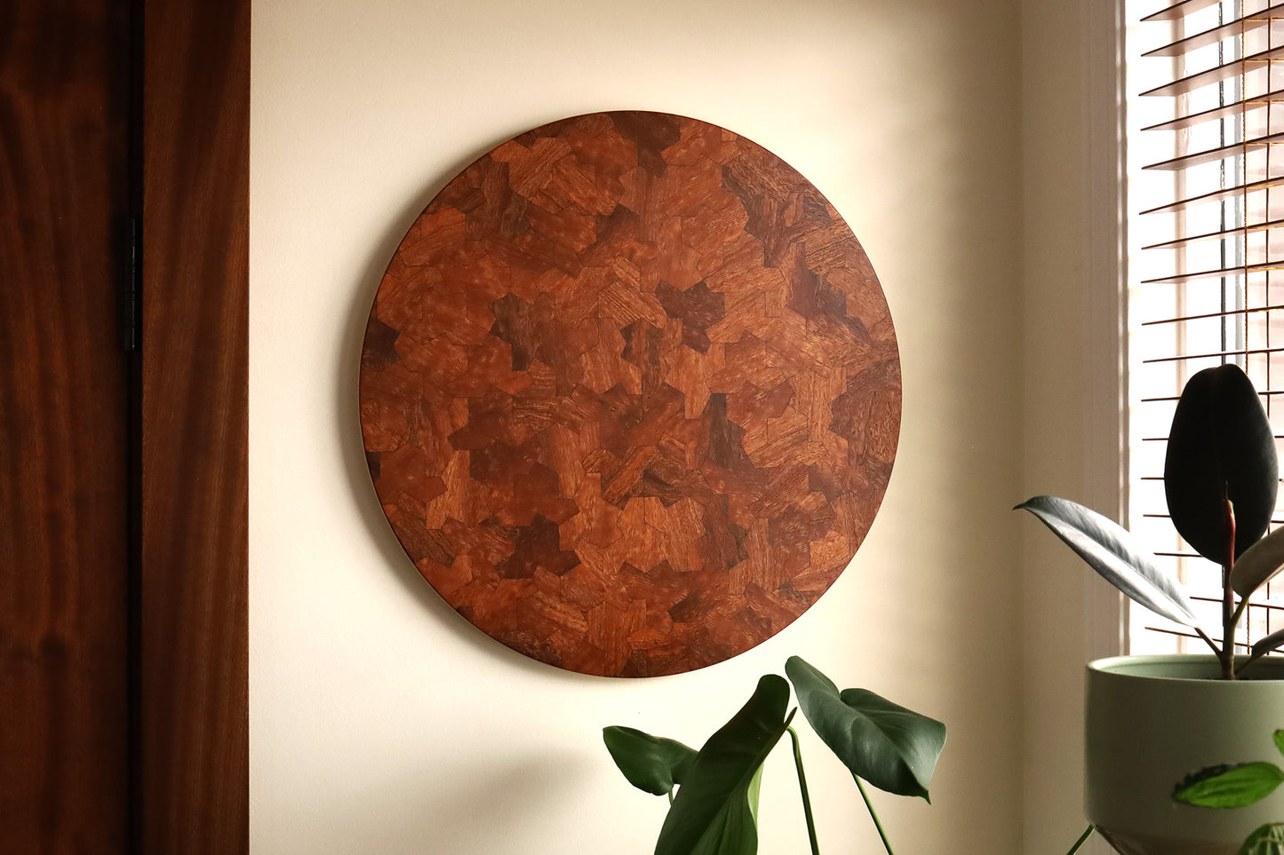 'HATS' CIRCULAR WALL ART