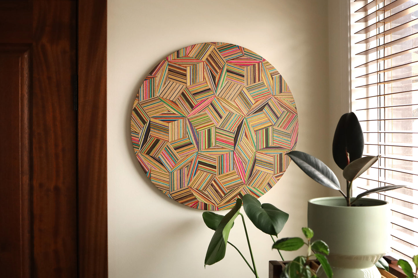'PENROSE' CIRCULAR WALL ART